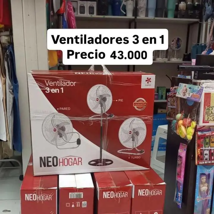 Ventilador 18" 3 en 1