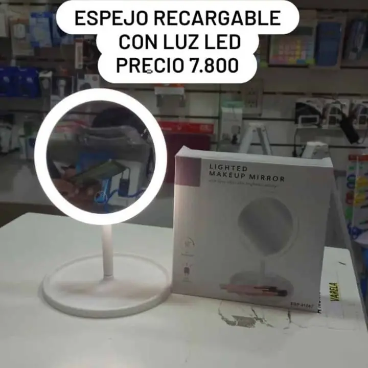 Espejo con luz led