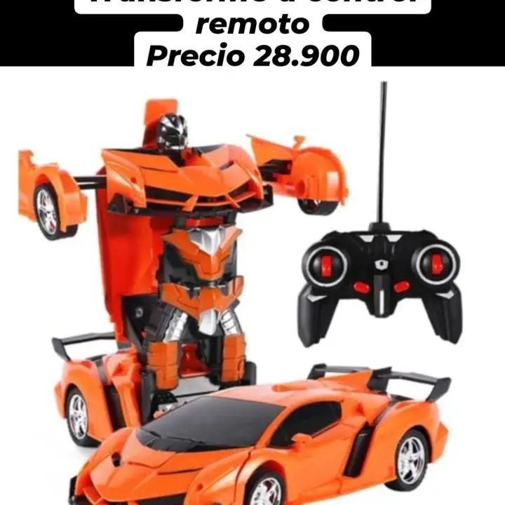 Auto transforme a control remoto