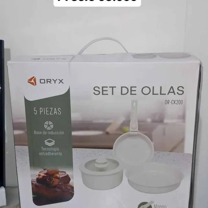 Juego de ollas 5 piezas