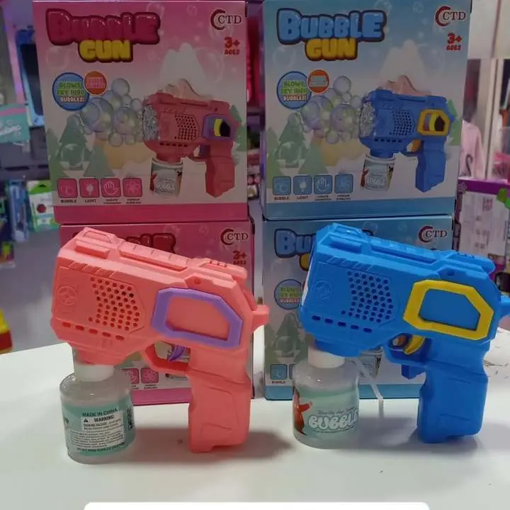 Pistola de burbujas