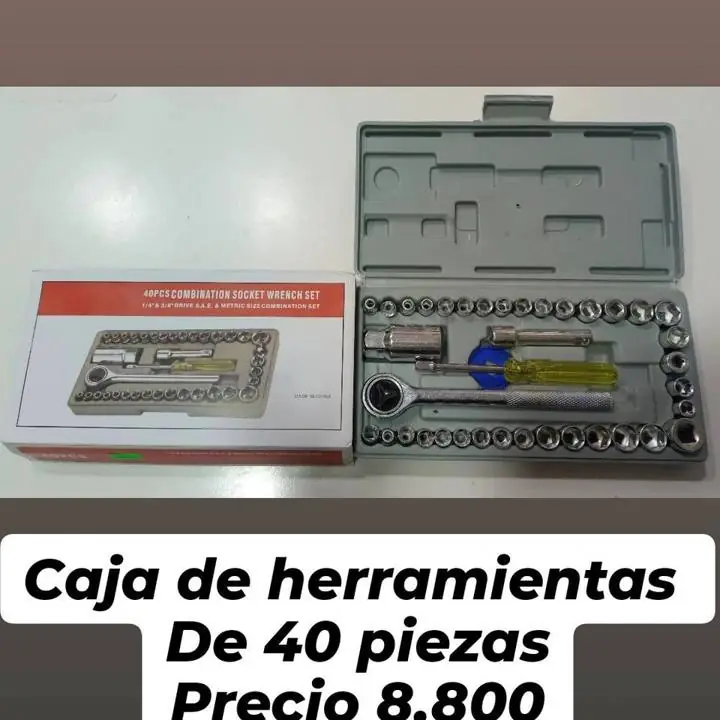 Caja de herramientas 40 piezas