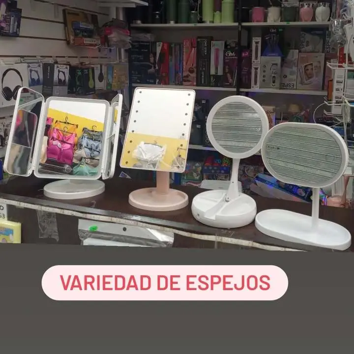 Variedad de espejos con luz led