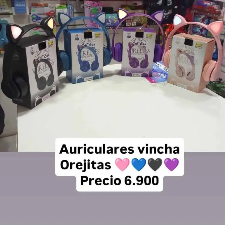 Auriculares de gatito