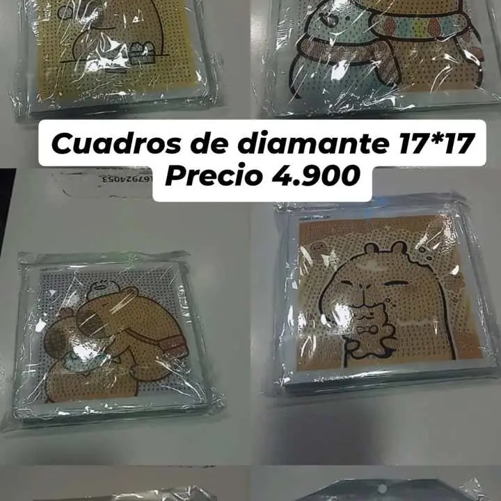 Cuadros de diamante 17 17