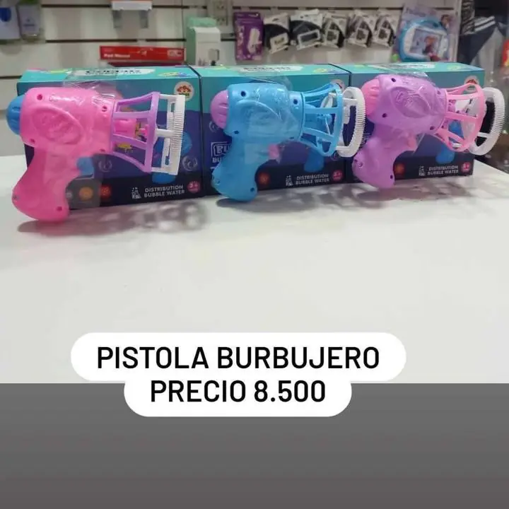 Pistola burbujera