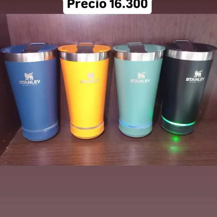 Vasos térmicos con parlante