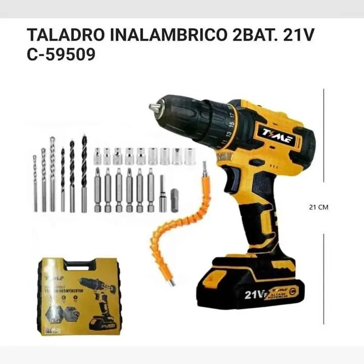 Taladro inalámbrico