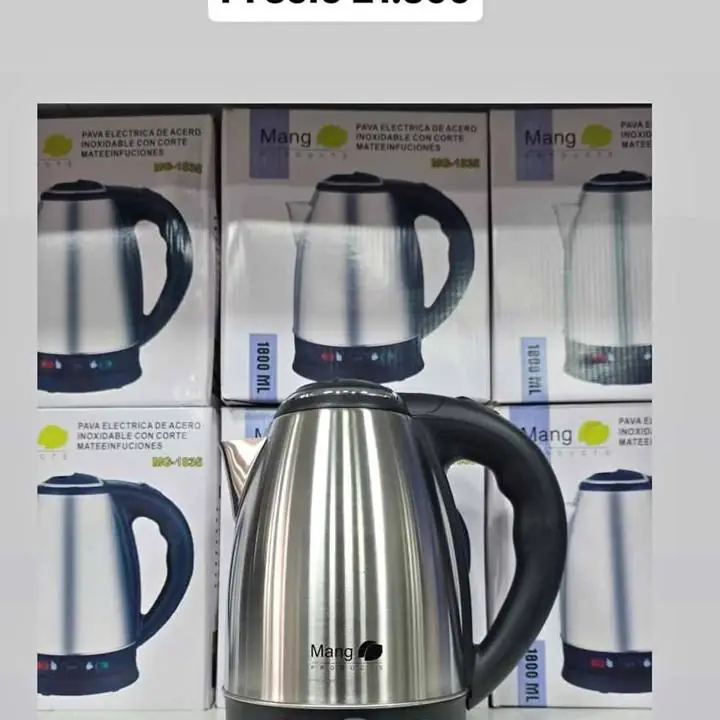 Pava eléctrica con corte mate