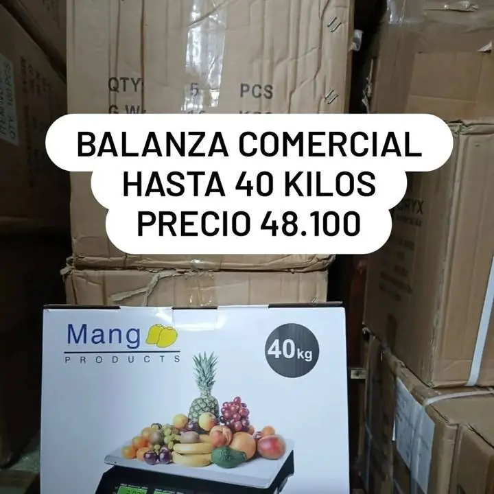 Balanza comercial 40 kilos