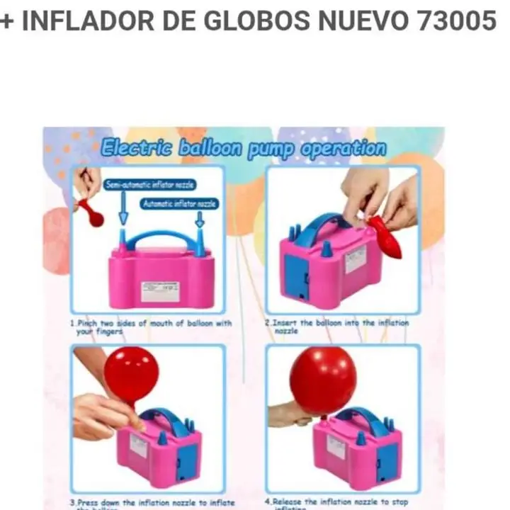Inflador de globos
