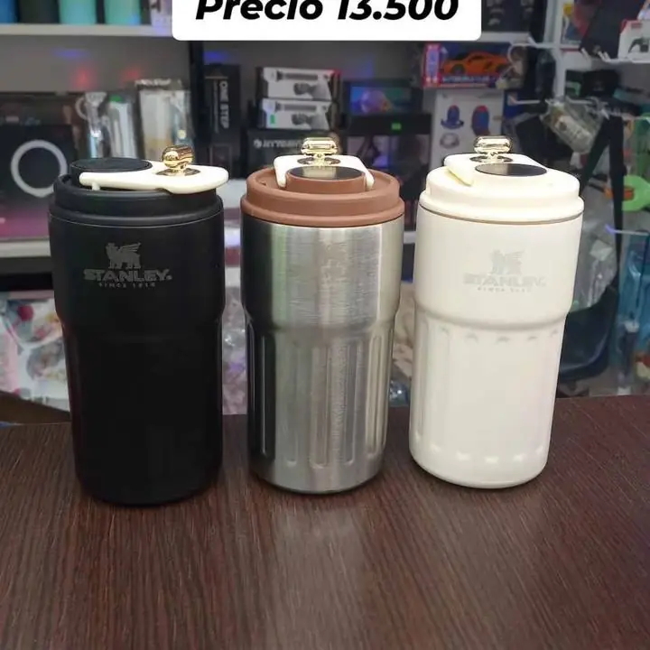 Vaso térmico con visor de temperatura