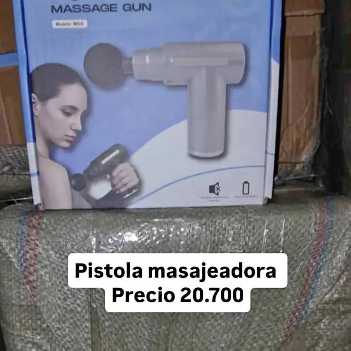 Pistola masajeadora