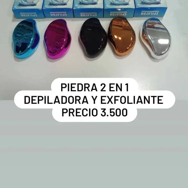 Piedra depiladora exfoliante 2 en 1