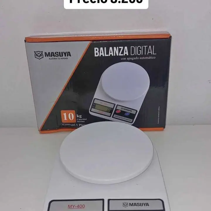 Balanza de cocina hasta 10 kilos