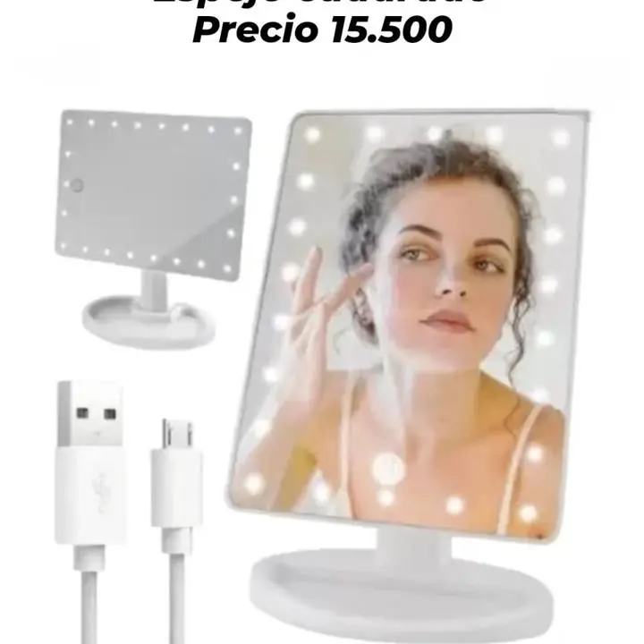 Espejo con luz led