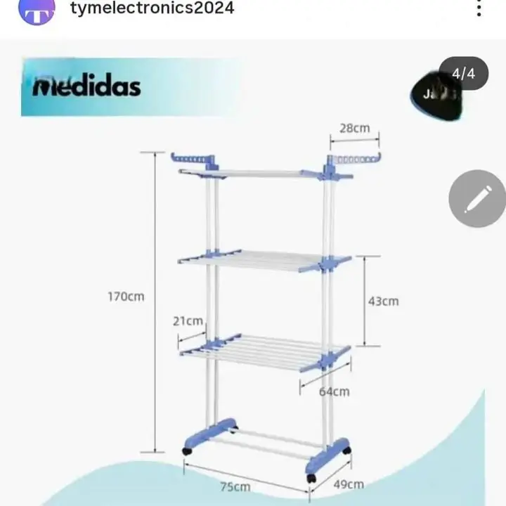 Tender vertical 3 niveles