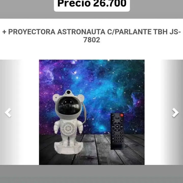 Proyector Astronauta con parlante