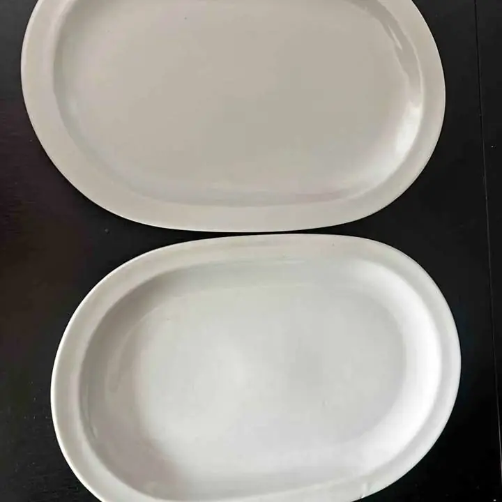 Vendo 2 platos planos 30cm largo