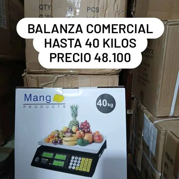 Balanza comercial 40 kilos