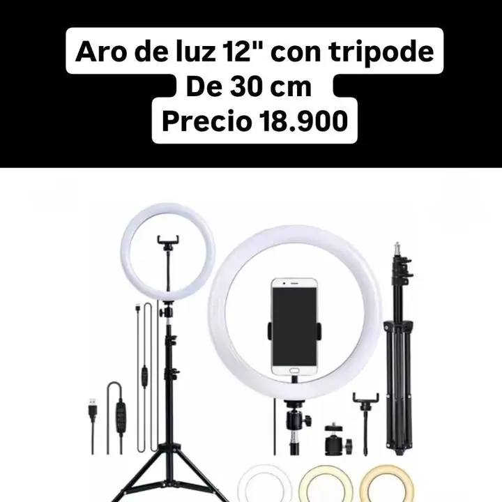 Aro de luz 12"