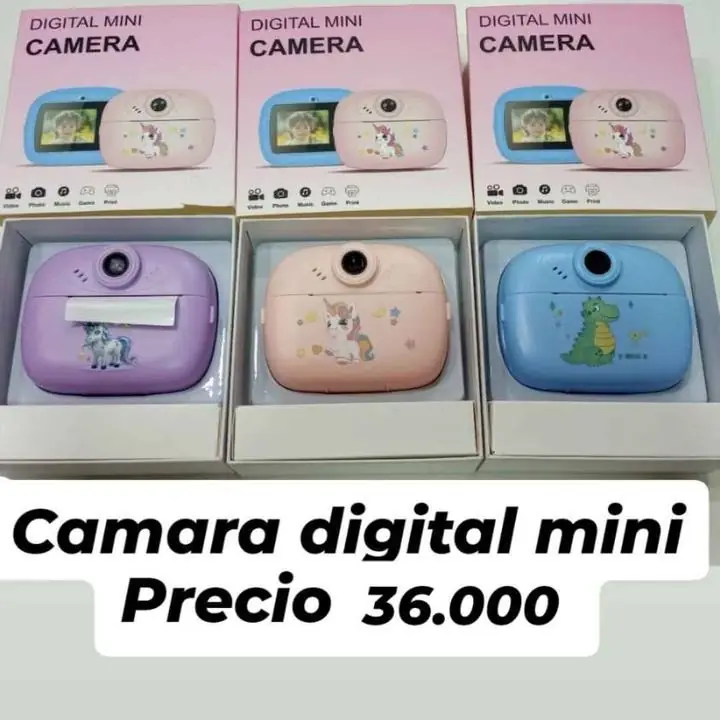 Camara que imprime la foto
