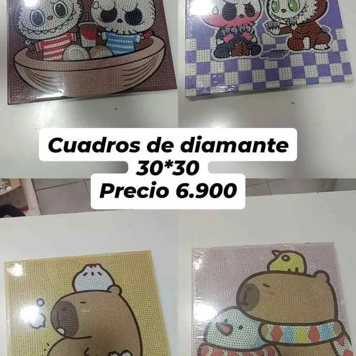 Cuadros de diamante 30 30