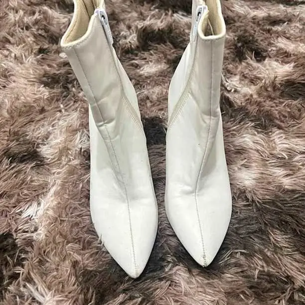 Botas blancas talle 37