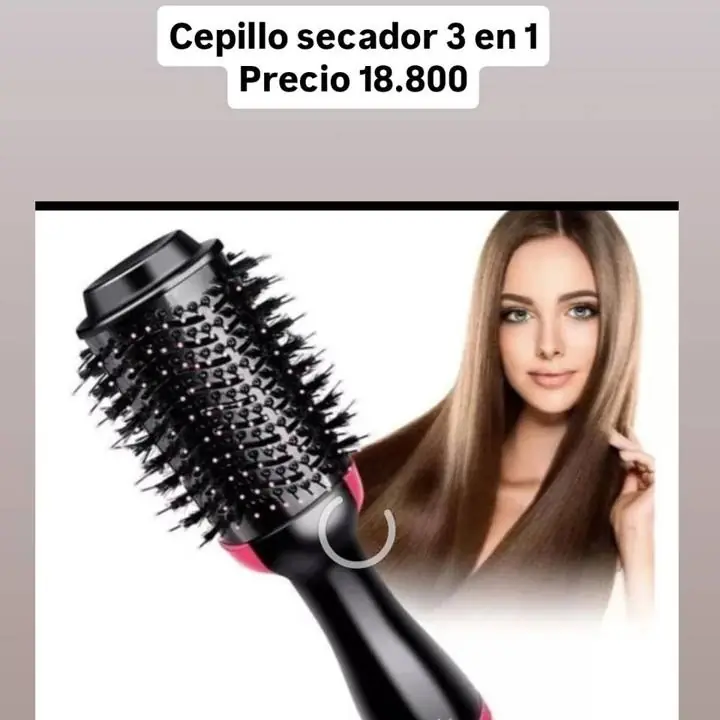 Cepillo secador 3 en 1