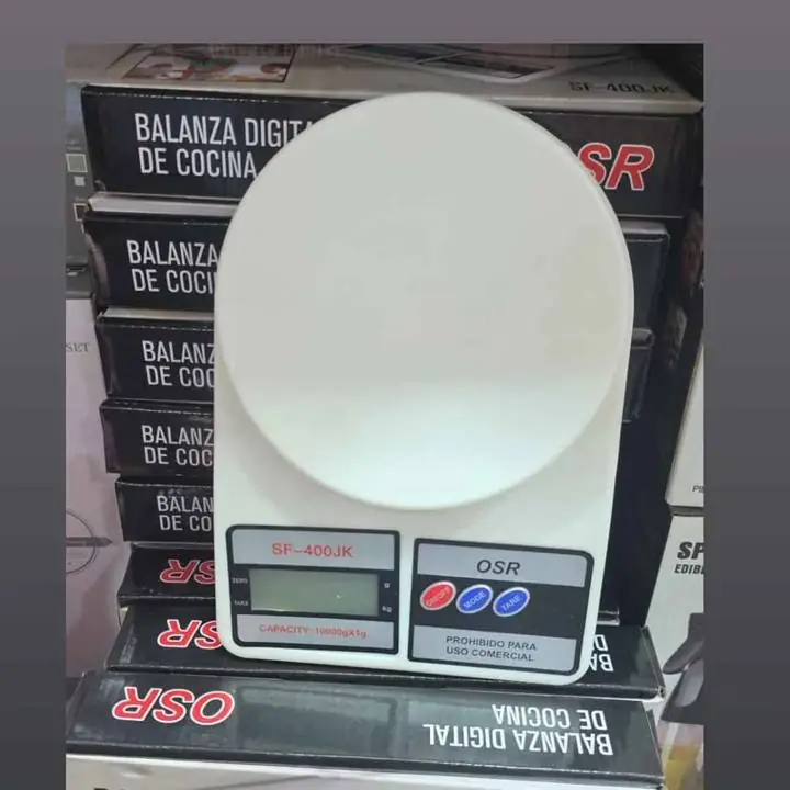 Balanza de cocina hasta 10 kilos