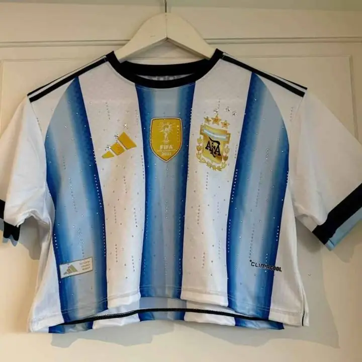 Camisa argentina con brillos