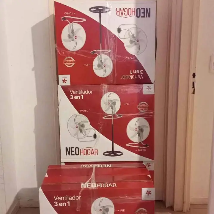Ventilador 3 en 1 pie Pared y piso
