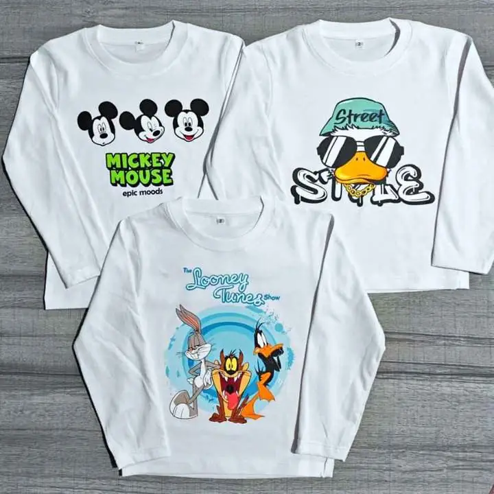 Camiseta para bebe talle 2 al 5