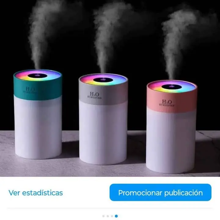 Humificador con luz led