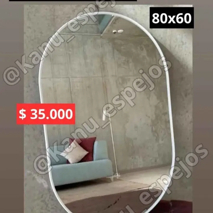 Espejo Píldora 80×60