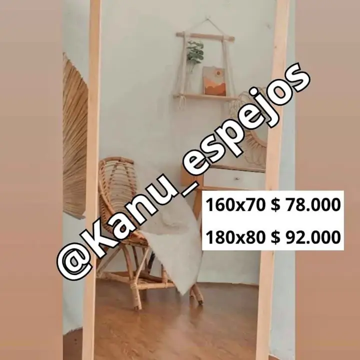 Espejo vestidor de madera!