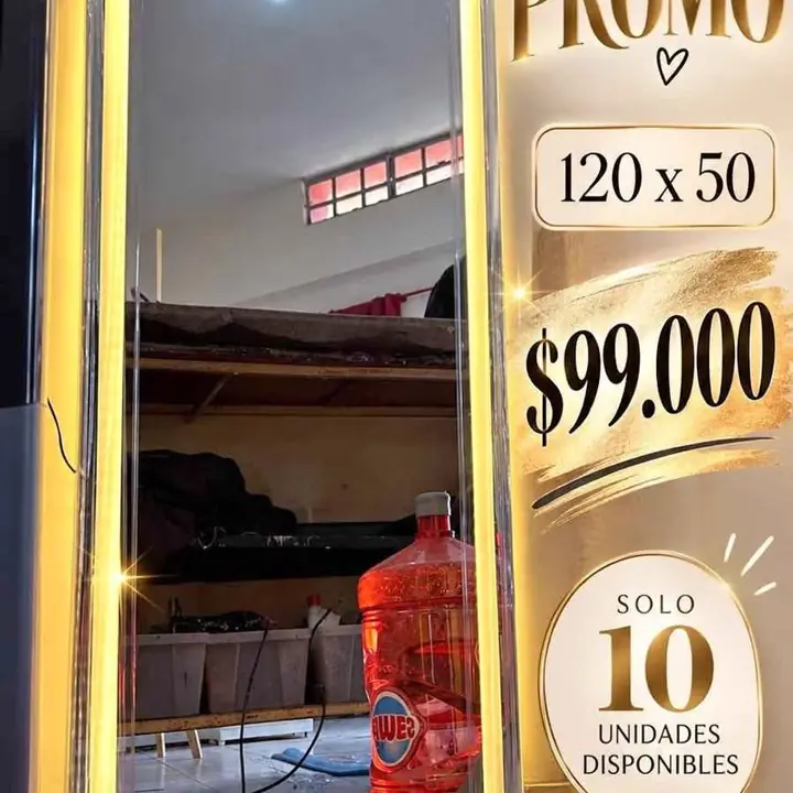 Súper promo! Rectangular Touch 120×50 solo 10 unidades disponibles!
