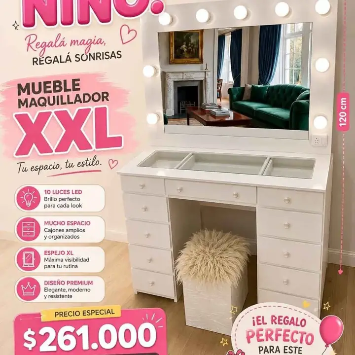 Maquillador ideal para el regalo del día del niño!