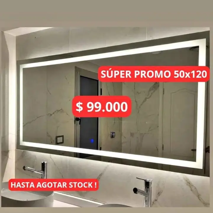 Oferta espejo touch 50×120!
