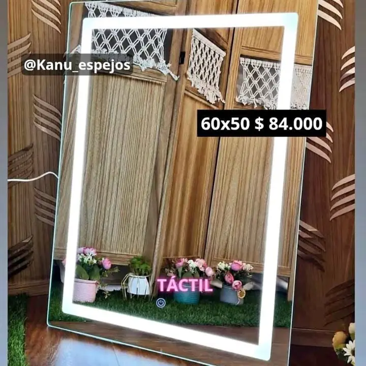 Promo! cuadrado touch con esmerilado 60×50!