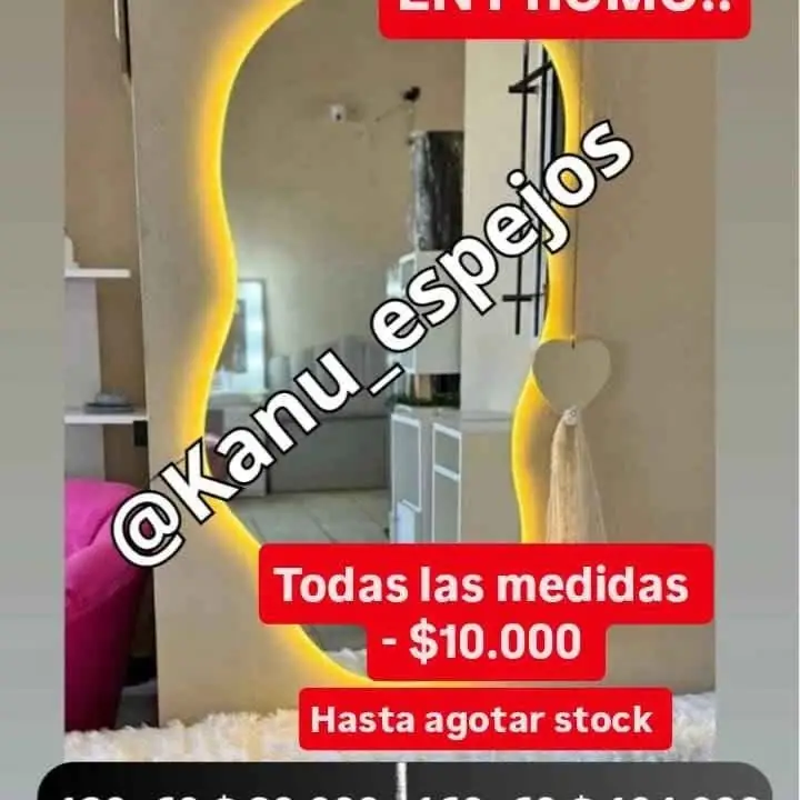 Espejo nube LED promo hasta agotar stock!