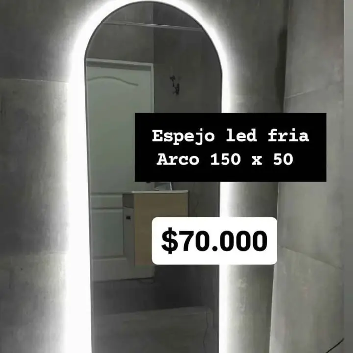 Promo arco 120×50 LED luz fria!