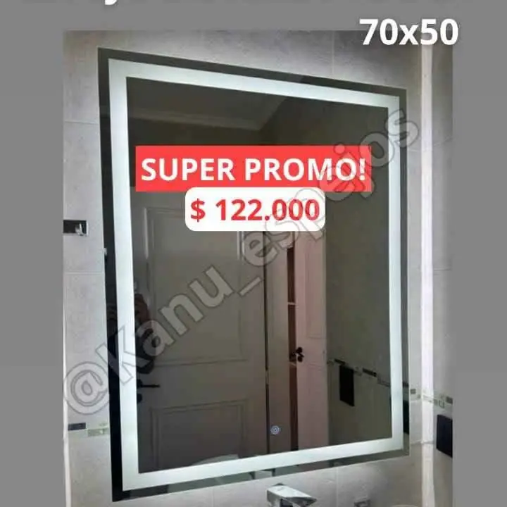 PROMO! Espejo sistema Touch 70×50