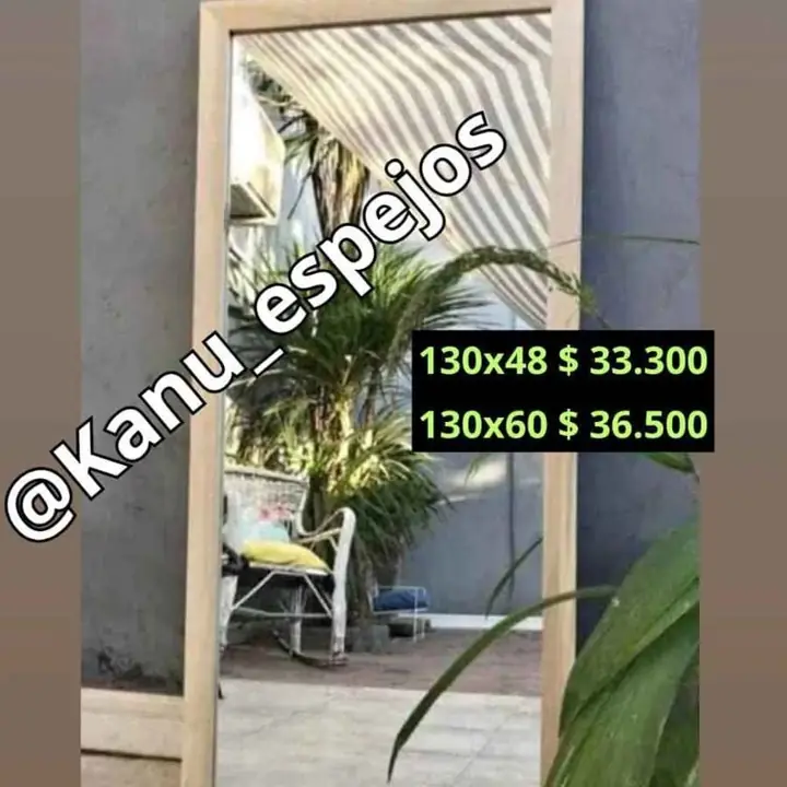 PROMO! Espejo de madera varias medidas
