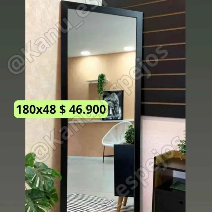 Espejo Vestidor de madera 180×48