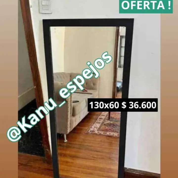 Oferta! Espejo cuerpo entero 130×60