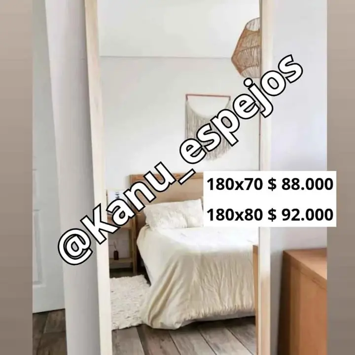 Espejo de madera varias medidas disponibles!