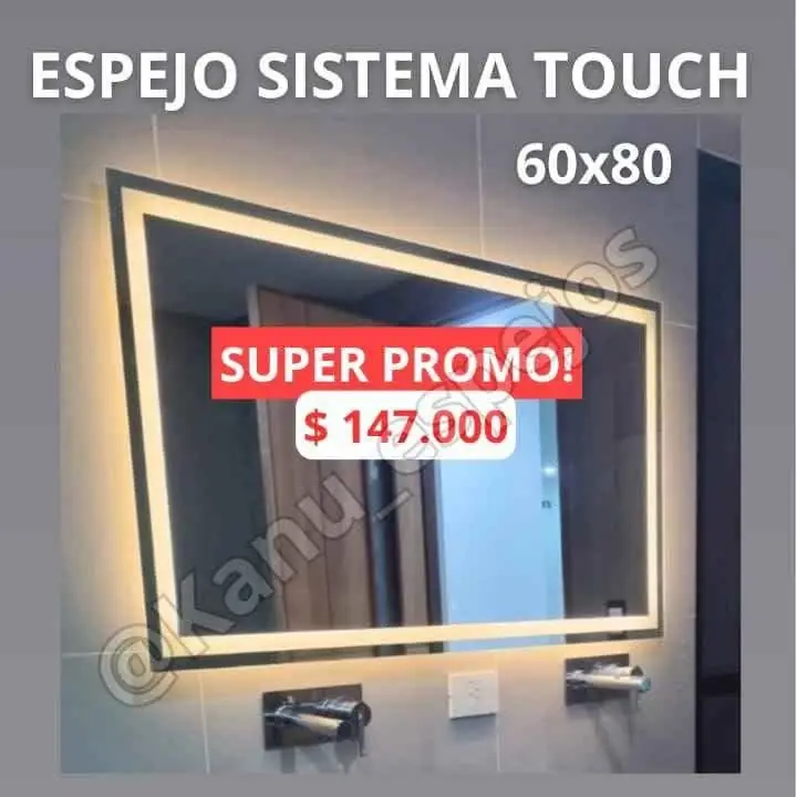 PROMO! Espejo sistema Touch 60×80