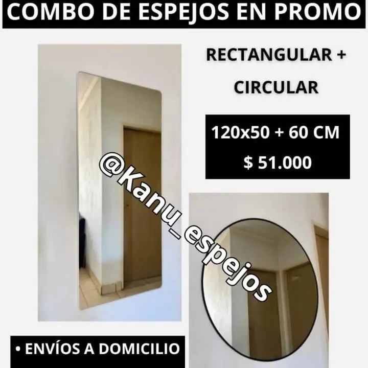 Promo rectangular + circular !
