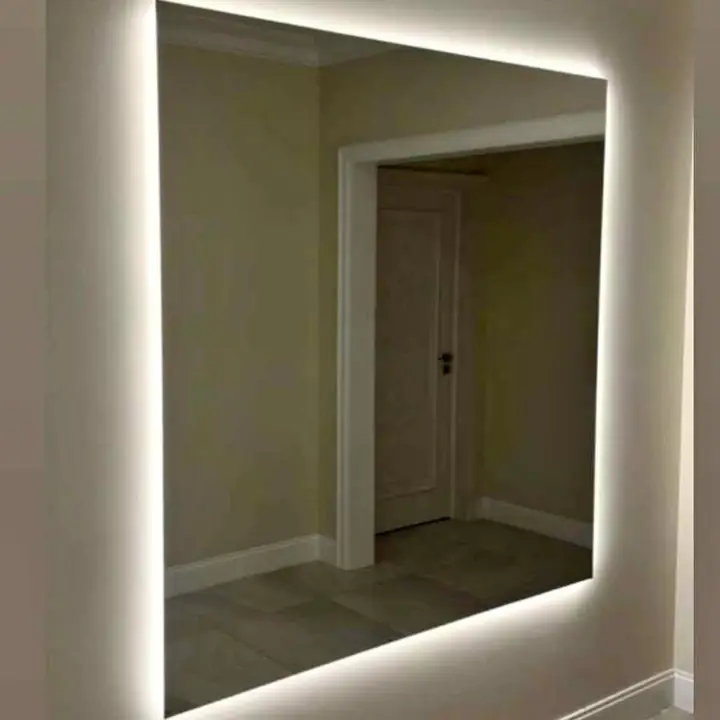 Espejo Cuadrado Grande LED Estilo Premium